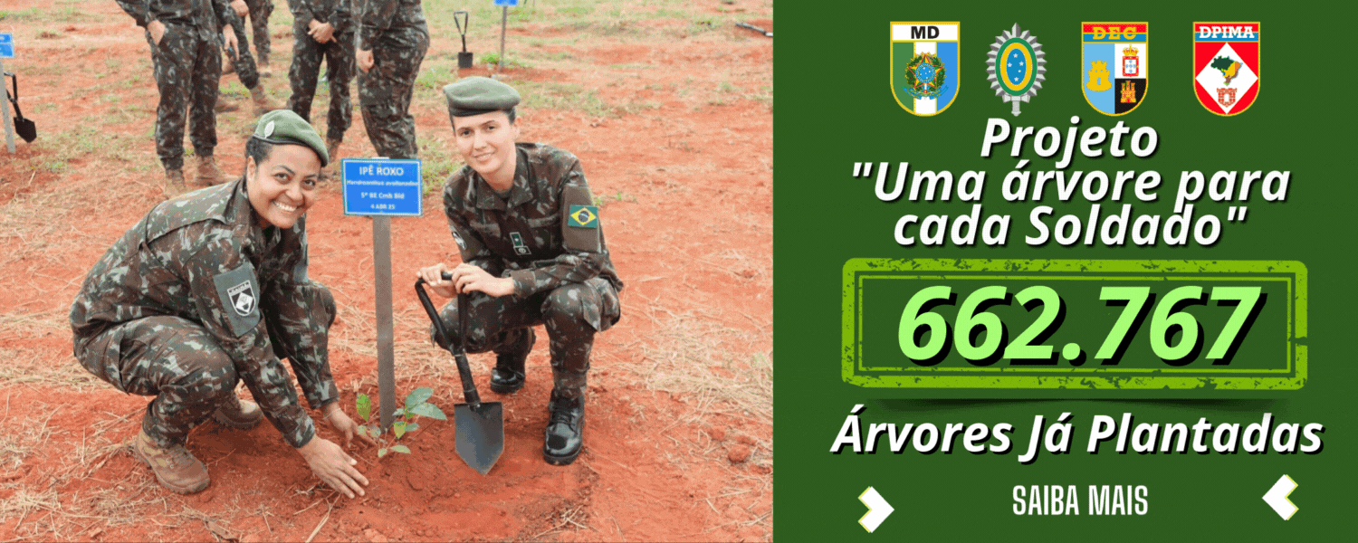PROJETO UMA ÁRVORE PARA CADA SOLDADO