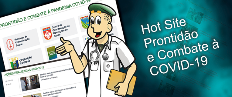 Hot site - Prontidão e Combate à COVID-19 